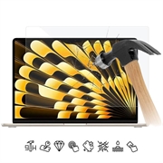 MacBook Air 15" (2023) Hartowane Szkło Ochronne - 9H, 0.3mm - Przezroczyste