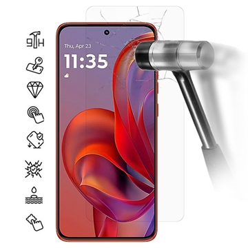 Motorola Edge 60 Neo szkło hartowane - 9H - Case Friendly - przezroczyste