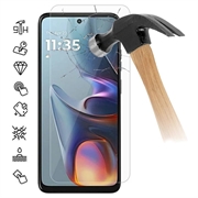 Motorola Moto E15 Szkło Hartowane Ochronne na Ekran - Case Friendly - Przezroczyste