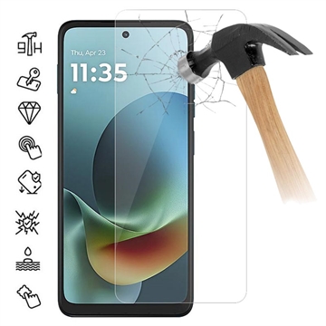 Motorola Moto G Play (2026) szkło hartowane - 9H - Case Friendly - przezroczyste