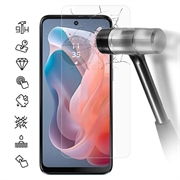 Motorola Moto G04 Szkło Hartowane - 9H, 0.3mm - Case Friendly  - Przezroczyste