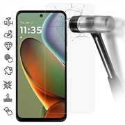 Motorola Moto G15 Szkło Hartowane Ochronne na Ekran - Case Friendly - Przezroczyste