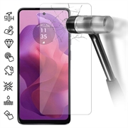 Motorola Moto G24 Szkło Hartowane - Case Friendly - Przezroczyste