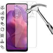 Motorola Moto G24 Szkło Hartowane - 9H, 0.3mm - Case Friendly  - Przezroczyste