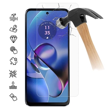 Motorola Moto G64 Szkło Hartowane - 9H, 0.3mm - Case Friendly  - Przezroczyste