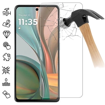 Motorola Moto G75 Szkło Hartowane Ochronne na Ekran - Case Friendly - Przezroczyste