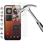 Nothing Phone (3a) Szkło Hartowane Ochronne na Ekran - Case Friendly - Przezroczyste
