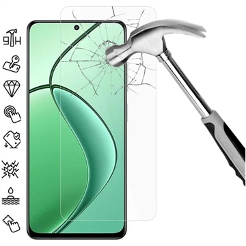 Realme 12x Szkło Hartowane - 9H, 0.3mm - Case Friendly  - Przezroczyste