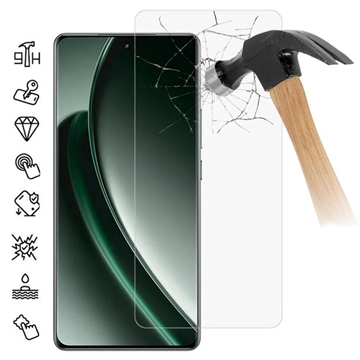 Realme GT 6 Szkło Hartowane Ochronne na Ekran - Case Friendly - Przezroczyste