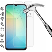 Samsung Galaxy A06 5G Szkło Hartowane Ochronne na Ekran - Case Friendly - Przezroczyste