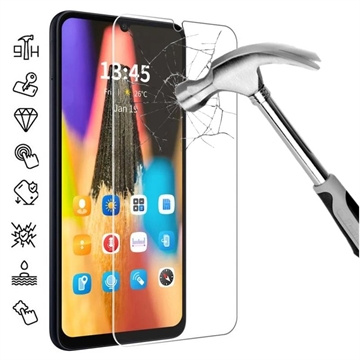 Samsung Galaxy A06 Szkło Hartowane Ochronne na Ekran - Case Friendly - Przezroczyste