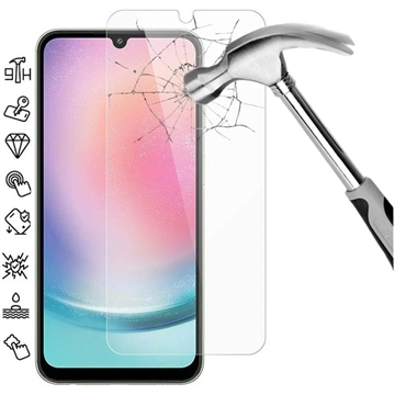 Samsung Galaxy A25 Szkło Hartowane - Case Friendly - Przezroczyste