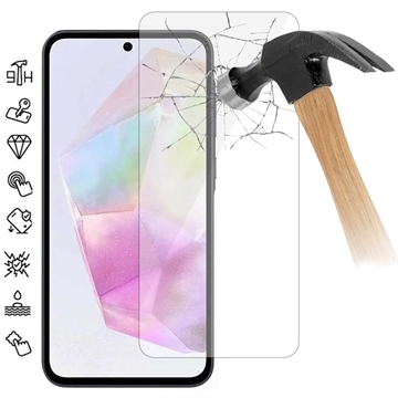 Samsung Galaxy A36/A56 Szkło Hartowane Ochronne na Ekran - Case Friendly - Przezroczyste