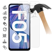 Samsung Galaxy F05 Szkło Hartowane Ochronne na Ekran - Case Friendly - Przezroczyste