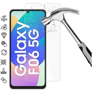 Samsung Galaxy F06 5G Szkło Hartowane Ochronne na Ekran - Case Friendly - Przezroczyste