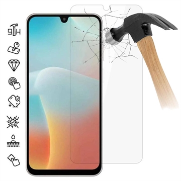 Samsung Galaxy M16/F16 szkło hartowane - 9H - Case Friendly - przezroczyste