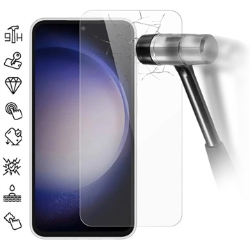 Samsung Galaxy S23 FE Szkło Hartowane - Case Friendly - Przezroczyste