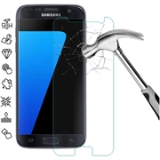 Samsung Galaxy S7 Szkło Hartowane - 9H, 0.3mm - Case Friendly  - Przezroczyste