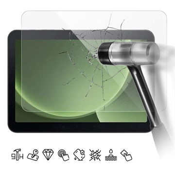 Samsung Galaxy Tab Active5 Pro Szkło Hartowane - Case Friendly - Przezroczyste
