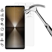 Sony Xperia 1 VI Szkło Hartowane - 9H, 0.3mm - Case Friendly  - Przezroczyste