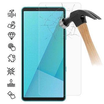 Sony Xperia 10 VII szkło hartowane - 9H - Case Friendly - przezroczyste