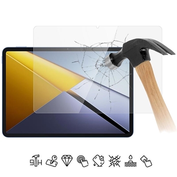 Xiaomi Poco Pad X1 szkło hartowane - 9H - Case Friendly - przezroczyste