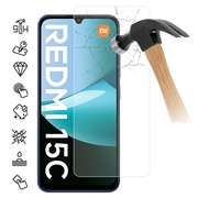 Xiaomi Redmi 15C szkło hartowane - 9H - Case Friendly - przezroczyste