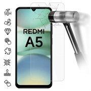 Xiaomi Redmi A5 4G/Poco C71 szkło hartowane - 9H - Case Friendly - przezroczyste