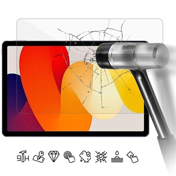 Xiaomi Redmi Pad SE Szkło Hartowane - Case Friendly - Przezroczyste