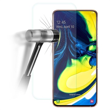 Samsung Galaxy A80 Szkło Hartowane - 9H, 0.3 mm - Przezroczyste