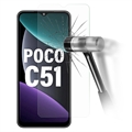Xiaomi Poco C51 Szkło Hartowane - 9H, 0.3 mm - Przezroczyste