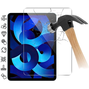 iPad Air 13 2024/2025 Szkło Hartowane - 9H, 0.3mm - Case Friendly  - Przezroczyste