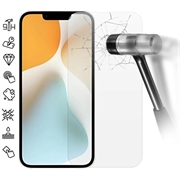 iPhone 16e Szkło Hartowane Ochronne na Ekran - Case Friendly - Przezroczyste
