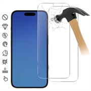 iPhone 17 szkło hartowane - 9H - Case Friendly - 2 Szt. - przezroczyste