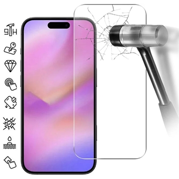 iPhone 17 Pro Max szkło hartowane - 9H - Case Friendly - przezroczyste