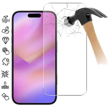 iPhone 17 Pro Max szkło hartowane - 9H - Case Friendly - 2 Szt.
