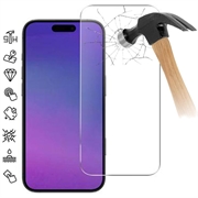 iPhone 17 szkło hartowane - 9H - Case Friendly - 2 Szt.