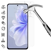 vivo S18e Szkło Hartowane - 9H - Case Friendly - Przezroczyste
