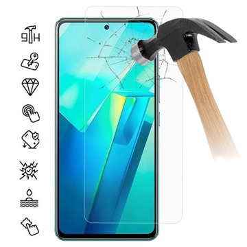 vivo T2 Szkło Hartowane - 9H, 0.3mm - Case Friendly  - Przezroczyste