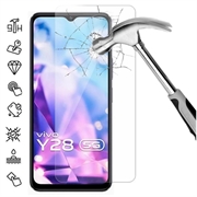 vivo Y28 Szkło Hartowane - 9H, 0.3mm - Case Friendly  - Przezroczyste