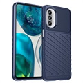 Etui Thunder Series z TPU - Motorola Moto G52 - Niebieskie