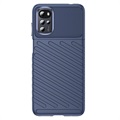 Motorola Moto G22 Etui Thunder Series z TPU - Błękit