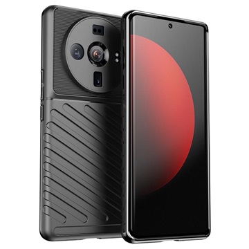 Xiaomi 12S Ultra Etui Thunder Series z TPU - Czerń