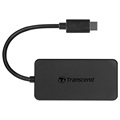 Hub Transcend HUB2C USB 3.1 Gen 1 - USB-C - Czarny