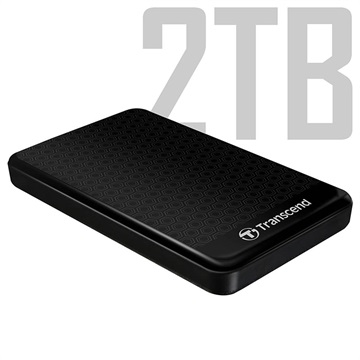 Zewnętrzny Dysk HDD Transcend StoreJet 25A3 USB 3.1 Gen 1 - 2TB - Czarny
