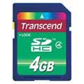 Transcend TS4GSDHC4 SDHC Memory Card - 4GB