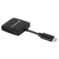 Czytnik Kart Transcend Type-C RDC3 - USB 3.2 Gen 1 - Czarny