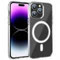 iPhone 15 Pro Max Pokrowiec kompatybilne z MagSafe - Transparentny