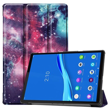 Etui Folio z Serii Tri-Fold do Lenovo Tab M10 FHD Plus - Galaktyka