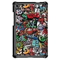 Etui Folio z Serii Tri-Fold do Lenovo Tab M8 (HD), Tab M8 (FHD) - Graffiti